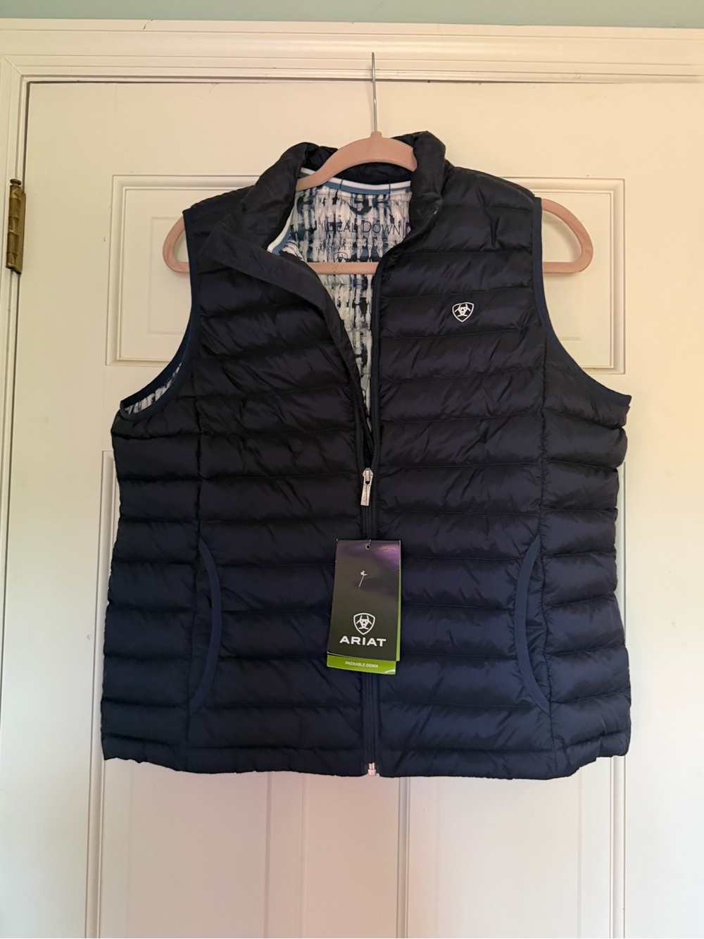 Ariat Women's Dark Navy Quilted Puffer Vest